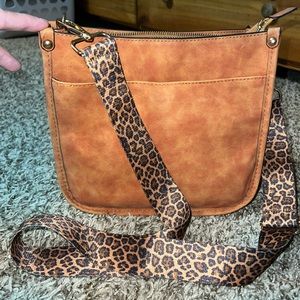 Soft Brown Crossbody